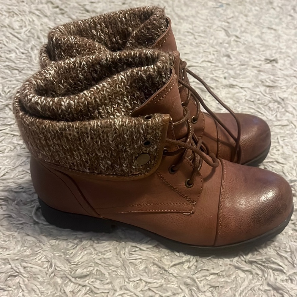Brown I.D. Required Boots